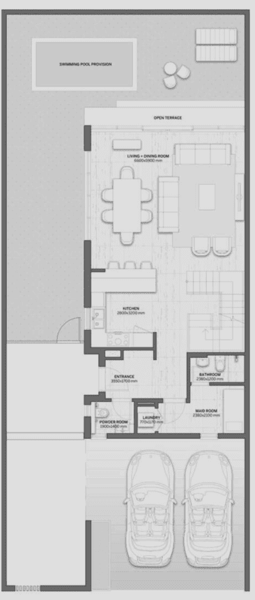 Floor Plans DG Villas - 4 Bedrooms Villas