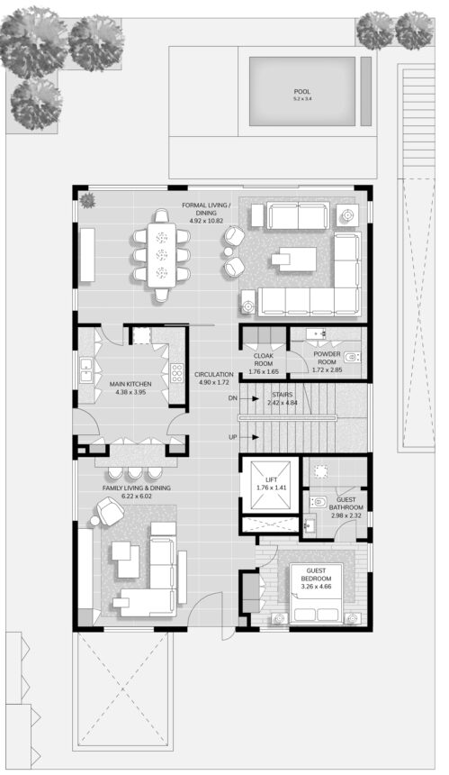 Floor Plans Signature Mansions - 5 Bedrooms Villas