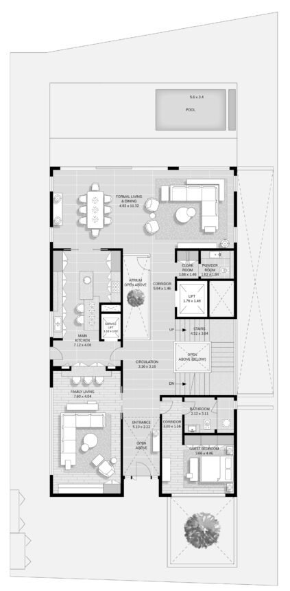 Floor Plans Signature Mansions - 6 Bedrooms Villas