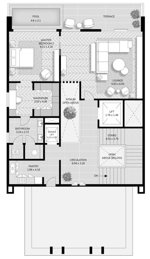 Floor Plans Signature Mansions - 6 Bedrooms Villas